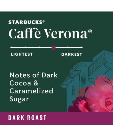 Starbucks Whole Bean Coffee Caffe Verona 12-Ounce - Buy Online on GoSupps.com