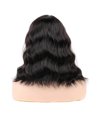 Buy Huarisi 14 Synthetic Bob Wig - Short Hair with Middle Part & Fringe Bangs | Heat Resistant Natural Hairline | Perfect for Daily Wear Parties & Halloween | 1 Pack #2 - Buy Online on GoSupps.com