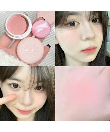 Powder Blush Matte Powder Blusher Cream Natural And Versatile Powder Blusher Pseudo sweetheart Natural Silky Finish - Luminous Pressed Mineral Powder Blush (1# 20g) - Buy Online on GoSupps.com