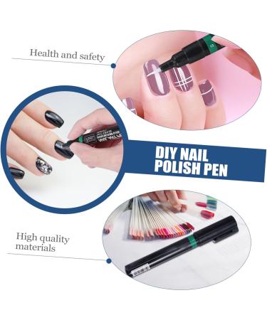 Beaupretty 1pc Diy Nail Polish Pen Manicure Painting Pen T Tool Manicure Pen Manicure Tool Nail Art Diy Tool Nail Implements Nail Painting Tools Nail Tool Drawing Pen Liquid 3d Unique - Buy Online on GoSupps.com
