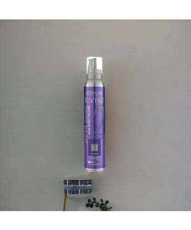 L'Oreal Elvive Styliste Volume Flat Hair Mousse 200ml - Buy Online on GoSupps.com