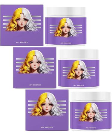 Lot de 3 masques anti-jaunissement - Apr s-shampoing hydratant violet - Masque capillaire violet - Pour cheveux blonds argent s - Masque de collag ne - Traitement des cheveux brillants - R paration 3 pi ces