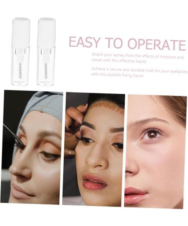 VINTORKY 4pcs Eyelash Raincoat Mascara Styling Gel Eyebrow Glue Clear Setting Gel Women Eyebrow Gel Plastic - Buy Online on GoSupps.com