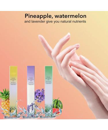 Ninnyi 3PCS Nail Oil Cuticle Pen Nails Growth Nutrient Pens for Prevent Nail Cuticole Cracking and Dry - Buy Online on GoSupps.com