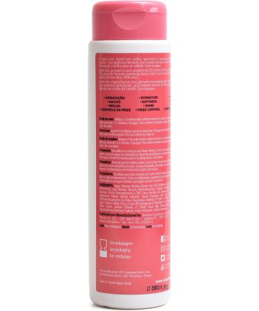 Salon Line Conditioner S.O.S Cachos Extrato de Mel Nutritivo 300 Ml ( Honey and Coconut Oil 10.1 OZ - Moisturizing - Nutrition - Shine and Softness Curl Girl Method - Buy Online on GoSupps.com