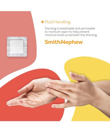 Buy Smith & Nephew 59715000 COVRSITE Plus Waterproof Dressing for Wounds 4 x 4 | International Shipping Available - Buy Online on GoSupps.com