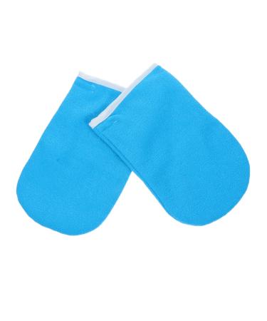 FRCOLOR 1 Pair Hand Mask Care Professional Paraffin Mitts Hot Paraffin Mitten Moisturizing Wax Gloves Moisturizing Hand Glove Wax Bath Gloves Hand Repair Cover Wax Flannel Cosmetic