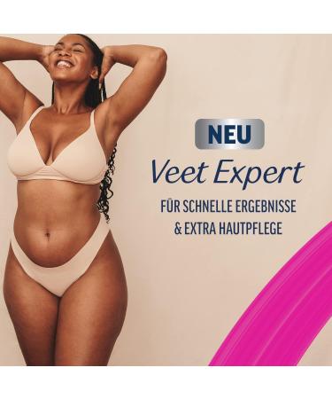 Veet Expert Cold Wax Strips for Face - Gentle Hair Removal for All Skin Types 10 Double Strips (20 Strips) - Ideal for Sensitive Skin - Buy Online on GoSupps.com