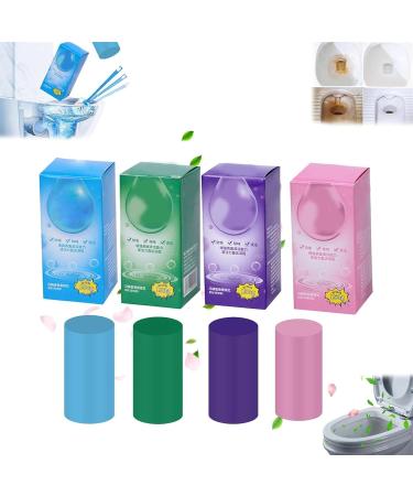 Upgraded Concentrated Descaling Toilet Cleaning Stick Toilet Cleaner limescale Remover Deep Cleaning Long-Lasting (4pcs)