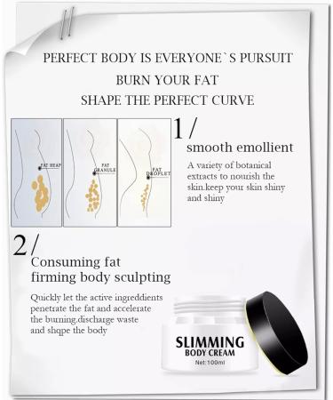 AICHUN BEAUTY Slimming Body Cream - Burn Fat Firm Skin & Reduce Wrinkles - 3 Days Effective - 100ml International Shipping - Buy Online on GoSupps.com