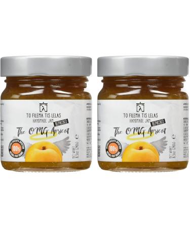 To Filema Tis Lelas Homemade Apricot Jam with No Added Sugar Pack of 2 x 240 g (Total: 480 g) - Buy Online on GoSupps.com