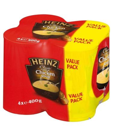 HEINZ Heinz Classic Cream of Chicken Soup (4 x 400g)