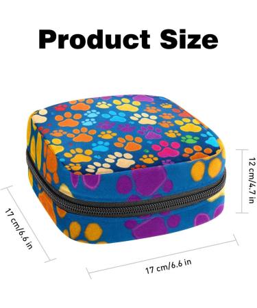 Large Capacity Storage Bags for Women's Bandages & Menstrual Cups - Makeup Organizer in Blue Galaxy Art - Travel Essentials - Buy Online on GoSupps.com