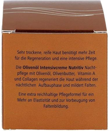 Buy OLIVE OIL INTENSIVE CREAM - Nutritive Night Cream 50ml | Hydrating & Soothing | International Shipping Available - Buy Online on GoSupps.com