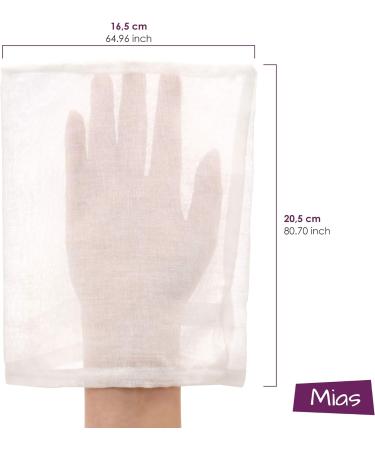 Mias White Washcloths 20 Pack 5x16.5cm - Buy Online on GoSupps.com