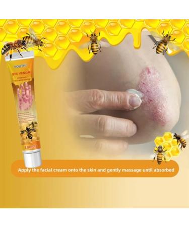 XRCZYM Bee Psoriasis Treatment Cream - Soothing & Moisturizing Professional Formula from New Zealand (3pcs) - Buy Online on GoSupps.com