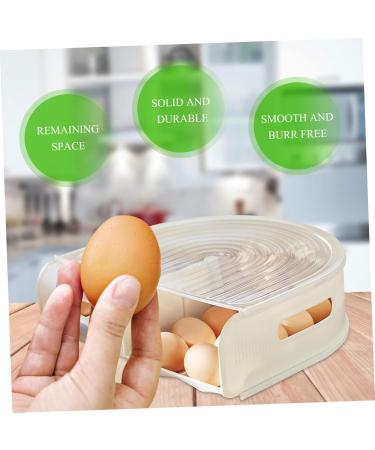 BUGUUYO Egg Carton Plastic Serving Tray Plastic Tray Egg Container for Convenient Egg Case Egg Tray Filling As Shown 31X30X9.5cm - Buy Online on GoSupps.com