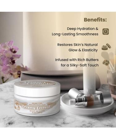 MOBETTER FRAGRANCE OILS Creamy Coconut 8 Oz Body Butter for Unisex - Buy Online on GoSupps.com