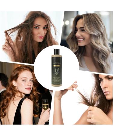 Shampooing pour la repousse des cheveux | Shampooing Volumisant Renfor ant | Soins capillaires amincissants soins volumisants et fortifiants pour hommes et femmes cuir chevelu sensible matin et soi - Buy Online on GoSupps.com
