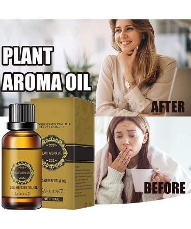 3PCs Ginger Oil for Weight Loss - Anti-Cellulite & Fat Burning Herbal Massage Oil - Buy Online on GoSupps.com