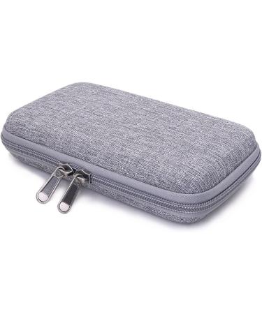Diabetic Supplies Organizer Hard Case - Home & Travel Storage Bag for Testing Kit, Glucose Meter, Insulin Pen, Needles & More - Buy Online on GoSupps.com