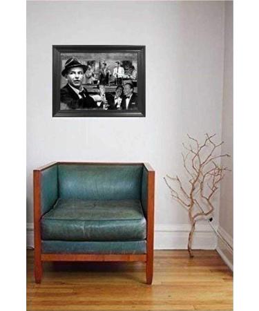 Rat Pack 3D Pool Poster Wall Art Decor | 14.5x18.5 | Lenticular Print | Sinatra, Martin, Davis Jr. | Memorabilia Gifts for Guys & Girls - Buy Online on GoSupps.com