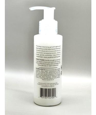 A. Monyette Botanicals AHA Clarifying Facial Wash Deep Cleansing Gel with Alpha Hydroxy Acids Jojoba Beads for Exfoliation 4 OZ - Buy Online on GoSupps.com