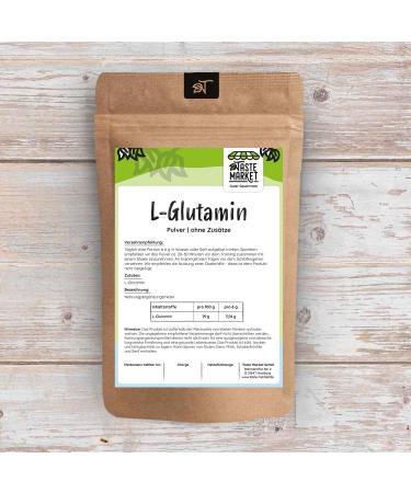 200g L-Glutamine Powder | Vegan Amino Acid for Fitness & Muscle Building | International Shipping - Buy Online on GoSupps.com