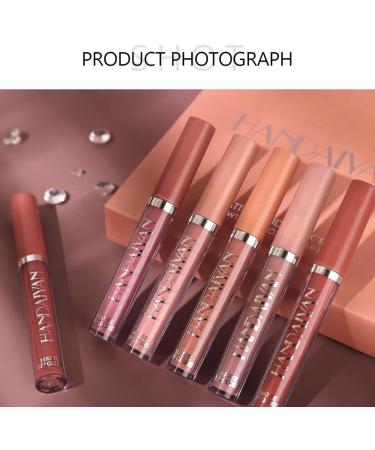 behound Havenlyn The Everlasting Liquid Lipstick Matte Set of 6 Highly Pigmented Lipstick Matte Long Lasting Smudgeproof Nonstick Cup Everlasting Liquid Lipstick Gift Set for Women Spring Summer Set - Buy Online on GoSupps.com