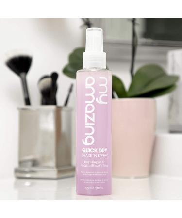 Quick Dry Heat Protecting Styling Spray for All Hair Types - Premium Frizz Control - Reduced Dry Time - Unisex - Clear - 6.76 Fl Oz - Buy Online on GoSupps.com