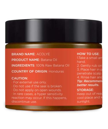 Raw Batana Oil for Hair Growth - Natural Unrefined Hair Mask | Nourishes & Strengthens Hair for Men & Women - Buy Online on GoSupps.com