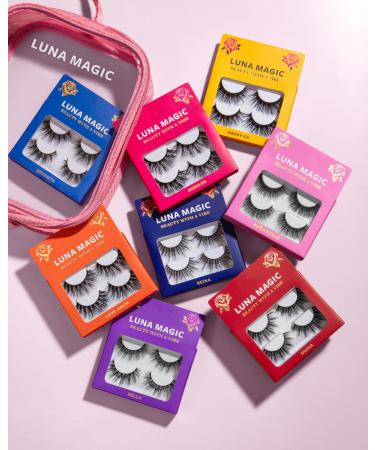 LUNA MAGIC Love Amor Faux Mink Wispy Lashes - 3 Pack | Reusable & Lightweight - Buy Online on GoSupps.com