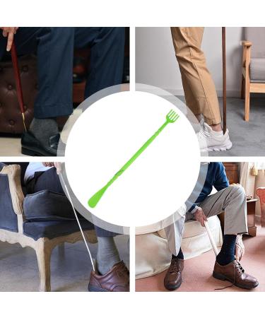 FECFUCY Long Handle Back Scratch Shoe Inserts - Claw Boot Relief for Men & Women | Green Itching Solution - Buy Online on GoSupps.com