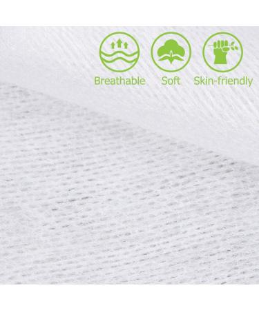 HEALLILY Dressing Pads 100 Pcs - Disposable Non-Woven Gauze Sponge for Wound Care First Aid Supplies - 20x20cm Unfolded Size - Buy Online on GoSupps.com