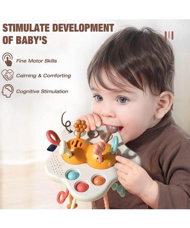 Jiosdo Montessori Toy for Babies 6+ Months Silicone Teething Sensory Egg Set | Motor Skills Development Gift for Infants & Toddlers - Buy Online on GoSupps.com