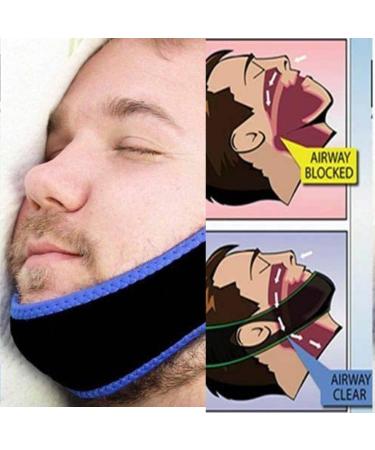 3PCS Anti-Snoring Chin Straps for Men and Women - Adjustable Comfortable Snore Reduction Devices for Better Sleep - Buy Online on GoSupps.com
