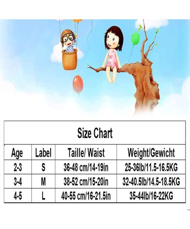 Potty Training Pants for Girls - Toddler Learning Underwear - White 3-4T - Buy Online on GoSupps.com