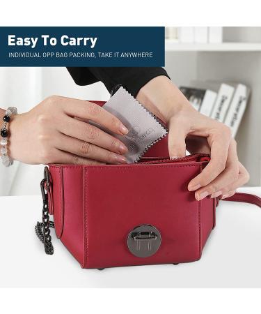 12 Pack Assorted Colors Microfiber Cleaning Cloths - Ideal for Lenses, Glasses, Screens, Cameras, iPad, iPhone, Eyeglasses, Cell Phone, LCD TV Screens - 6X7 Inches - Buy Online on GoSupps.com