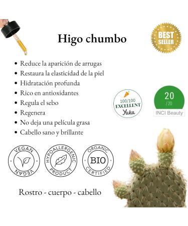 PURE ARGAN OIL AND BARBARIE FIG - ORGANIC VIRGIN AND COLD PRESSED - 50ML - Firming and Nourishing Oil - Face Body and Hair (Yellow) - Buy Online on GoSupps.com