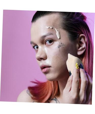 Beatifufu Shower Flutter Skincare Tool Luffa Sponge Body Powder Puff Skin Care Sponge Face Cleaning Puff Face Washing Puff Esponja para Ba arse Facial Sponges Face Powder Puff White - Buy Online on GoSupps.com