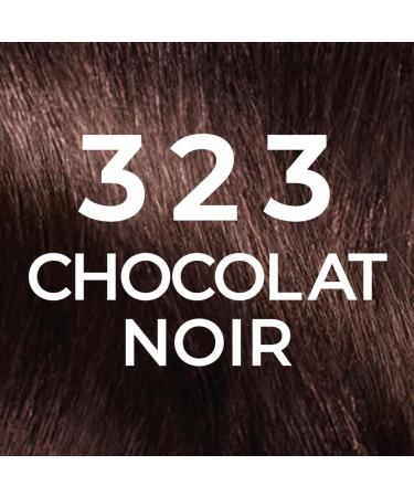 L OR AL PARIS - Permanent Hair Color - Ultra Glossy Color - Ammonia Free - 90% Natural Ingredients - Casting Natural Gloss - Shade: Dark Chocolate (323) - Buy Online on GoSupps.com