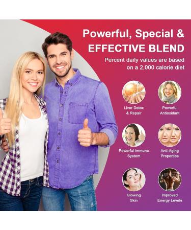 Liver Support Gummies with Milk Thistle & Dandelion Extract - Liver Cleanse Detox Formula - Buy Online on GoSupps.com