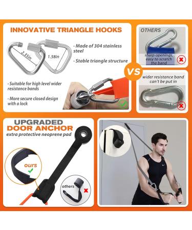 Buy Resistance Band Bar - 500 LBS Strength Training Kit with 4 Heavy Bands | Portable Home Workout Equipment for Chest Press Deadlift Squats and Curls | Detachable Bar (38.58 ) - Silver - Buy Online on GoSupps.com