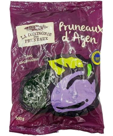 Lot 5x Agen Prunes 33/44 - IGP - 500g bag - Buy Online on GoSupps.com