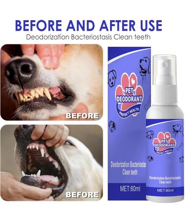 Dog Breath Freshener Natural Dental Water Additive Spray for Oral Health Natural Ingredient Dog Mouthwash for Clean Teeth and Gums Fresh Breath & Reducing Plaque and Tartar Mona43henry - Buy Online on GoSupps.com