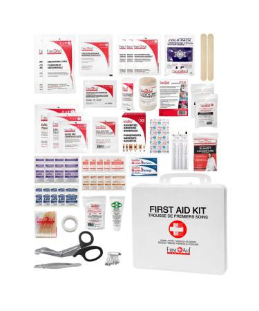 First Aid Central AZ-APFAKP All-Purpose Emergency First Aid Kit For Home Work and Travel 145 Pieces
