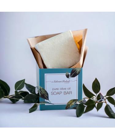 Iskandar Saboun Baladi Pure Olive Oil Soap Bar 1pk (250g)