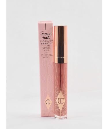Charlotte Tilbury Collagen Lip Bath Gloss - Pillow Talk Plumping Lip Enhancer - Buy Online on GoSupps.com