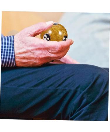 Solustre 10-Piece Massage Ball Set - Hand Exercise & Stress Relief Tools - Metal Rolling Balls for Ultimate Relaxation - Buy Online on GoSupps.com