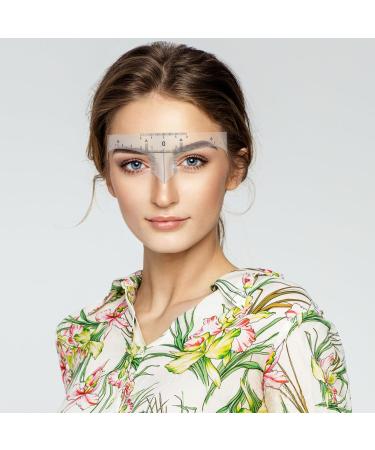 Angoily 10pcs Eyebrow Design Ruler Microblading Ruler Tools Eyebrow Ruler Tool Auxiliary Tool Eyebrow Shape - Buy Online on GoSupps.com